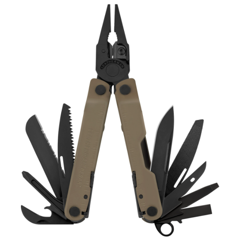 Leatherman Rebar 戶外萬用刀 (狼棕色)